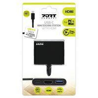 Mini station d'accueil USB-C + USB-A + HDMI thumbnail image 8