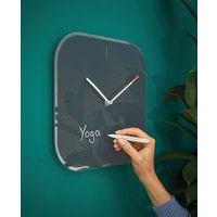 Horloge murale en verre  Cosy, gris thumbnail image 3