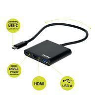 Mini station d'accueil USB-C + USB-A + HDMI thumbnail image 3