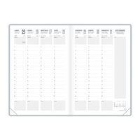 Agenda semainier 10 x 15 cm 1 semaine sur 2 pages thumbnail image 2