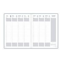 Agenda semainier 21 x 27 cm 1 semaine sur 2 pages thumbnail image 2