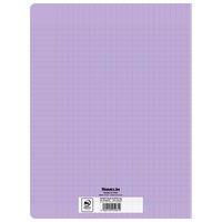 Cahier polypro 90g 48p seyes 24x32 cm lilas thumbnail image 3