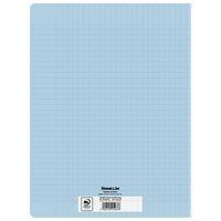 Cahier polypro 90g 48p seyes 24x32 cm bleu ciel - Image 3