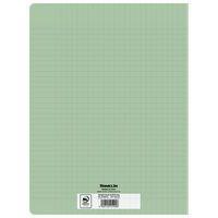 Cahier polypro 90g 48p seyes 24x32 cm vert tendre thumbnail image 2