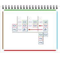 Lot de 80 stickers gabarit division 15x12,5 cm thumbnail image 3