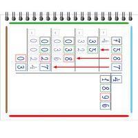 Lot de 80 stickers gabarit division 15x12,5 cm thumbnail image 4