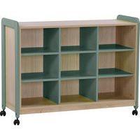 Meuble Lili 3 colonnes 9 niches + roulettes