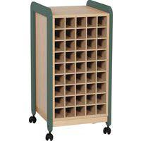 Rangement serviettes ligne Lil bifaces kaki - Image principale