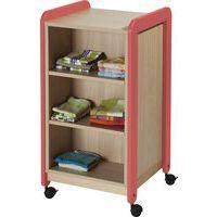 Rangement serviettes ligne Lil bifaces corail - Image 2