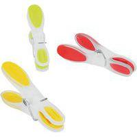 Lot de 20 pinces à linge de plusieurs couleurs bimatière - Image principale