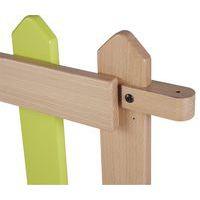 Barrière 7 lattes support montant coloris kaki - Image 5