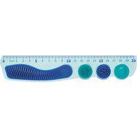 Règle 20 cm incassable KIDY LEARN CONCENTRATION texturée thumbnail image 2