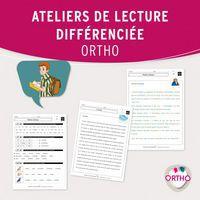 ATELIERS DE LECTURE DIFFÉRENCIÉE - ORTHO - Image principale