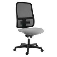 Chaise Buz dossier résille noire assise tissu M1 - Sokoa thumbnail image 2