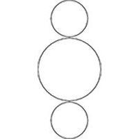 Table de réunion haute Easy Office pied métal Ø 60 cm plateau Blanc - Image 2