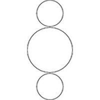 Guéridon haut Woody diamètre 60 cm plateau décor Bleu - Image 5