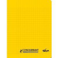 Cahier polypropylène 90g 96 pages seyes 17x22 cm  - jaune - Image principale