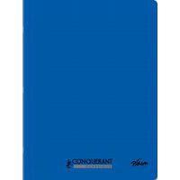 Cahier polypropylène 96 pages 90g seyes 24x32 cm  - bleu - Image principale