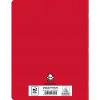 Cahier polypropylène 90g 96 pages seyes 17x22 cm  - rouge thumbnail image 2