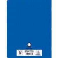 Cahier polypropylène 90g 96 pages seyes 17x22 cm   - bleu - Image 2