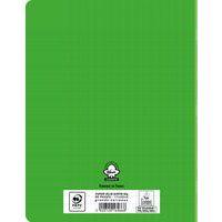Cahier polypropylène 90g 96 pages seyes 17x22 cm  -  vert - Image 2