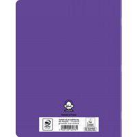 Cahier polypropylène 90g 96 pages seyes 17x22 cm - violet - Image 2