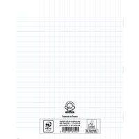 Cahier polypropylène 90g 96 pages seyes 17x22 cm - incolore - Image 2