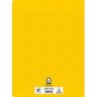 Cahier polypropylène 96 pages 90g seyes 24x32 cm  - jaune thumbnail image 2