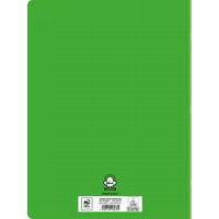 Cahier polypropylène 96 pages 90g seyes 24x32 cm  -  vert - Image 2