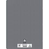Cahier polypropylène 90g 96 pages seyes 24x32 cm - gris thumbnail image 2