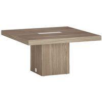 Table de réunion Allegra rectangulaire 140 x 140 cm coloris orme - Image 5