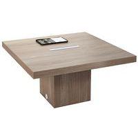 Table de réunion Allegra rectangulaire 140 x 140 cm coloris orme thumbnail image 3