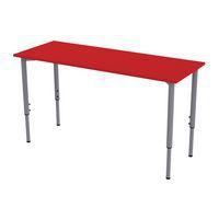 Table Géométra rectangulaire 130x50 cm - Manutan Expert