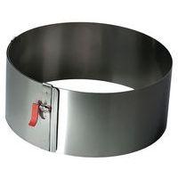 Cercle à pâtisserie extensible 18-30 cm / H10 cm Lares