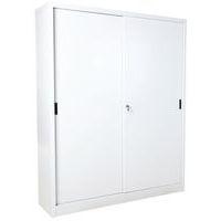 Armoire à monter porte coulissante - Haute - L 180 cm - Manutan Expert - Image 4