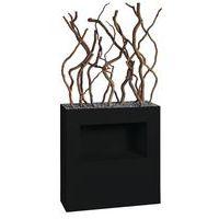 Jardinière métal FERRO mobile Saule tortuosa