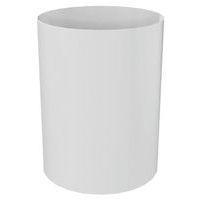 Corbeille à papier Métal 17 L Ø 25,5 cm Blanc - Image principale