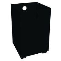 Bac métal pour container de tri 85 litres Noir - Image principale