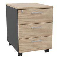 Caisson mobile IDEA bois 3 tiroirs - Image 3