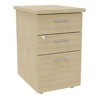 Caisson haut. bureau bois prof. 80 cm chêne - Image principale