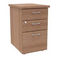Caisson haut. bureau bois prof. 80 cm noyer - Image principale
