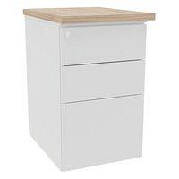 Caisson hauteur de bureau IDEA métal profondeur 60 cm thumbnail image 7