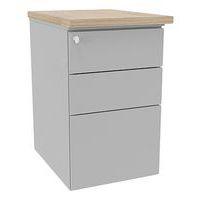 Caisson hauteur de bureau IDEA métal profondeur 60 cm thumbnail image 8