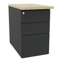 Caisson hauteur de bureau IDEA métal profondeur 60 cm thumbnail image 5