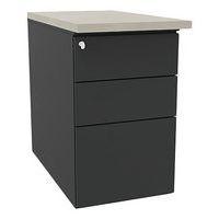 Caisson hauteur de bureau IDEA métal profondeur 60 cm thumbnail image 6