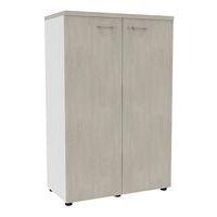 Armoire bois IDEA portes battantes hauteur 134 cm
