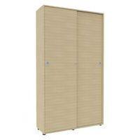 Armoire bois IDEA portes coulissantes hauteur 214 cm