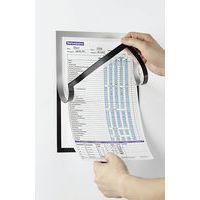 Cadre argent magnétique DURAFRAME® MAGNETIC NOTE A4 - Image 3