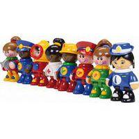 Lot de 8 personnages métiers - Tolo