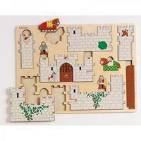 Première maquette - Le château fort - Nathan